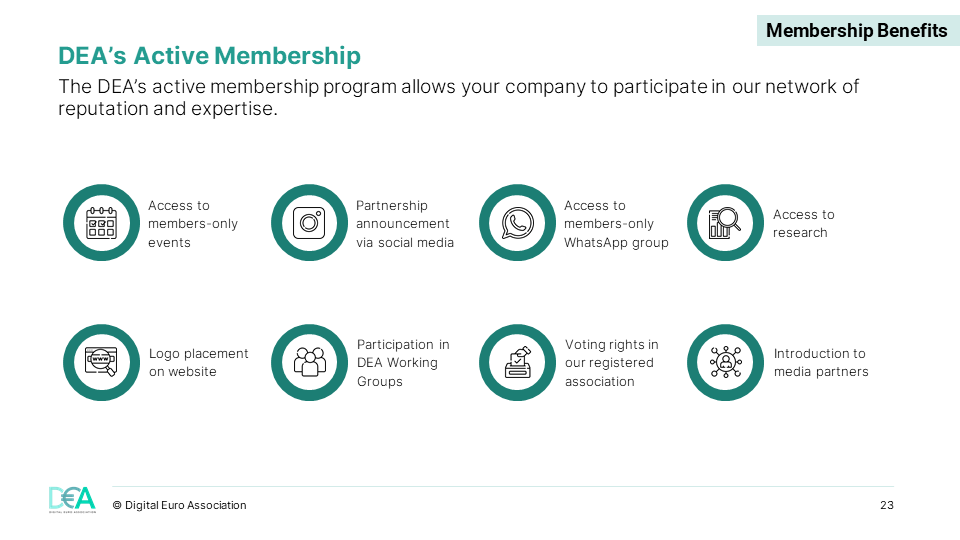 Active Membership Benefits